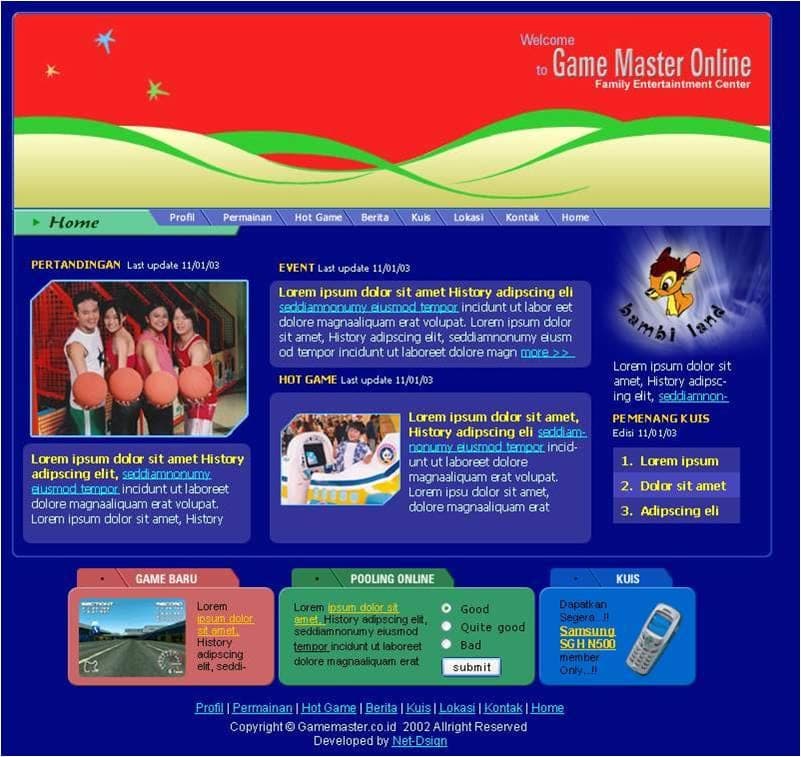 Game Master — 1