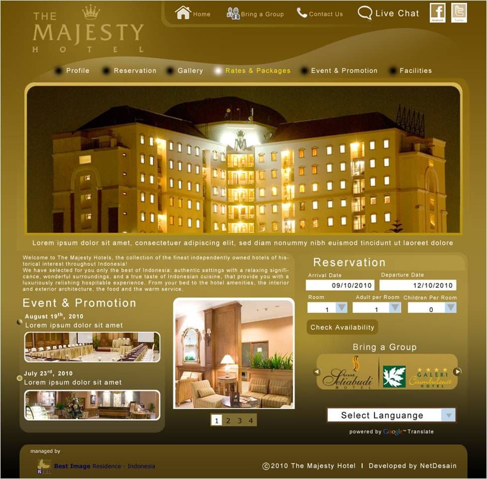 The Majesty Hotel — 1