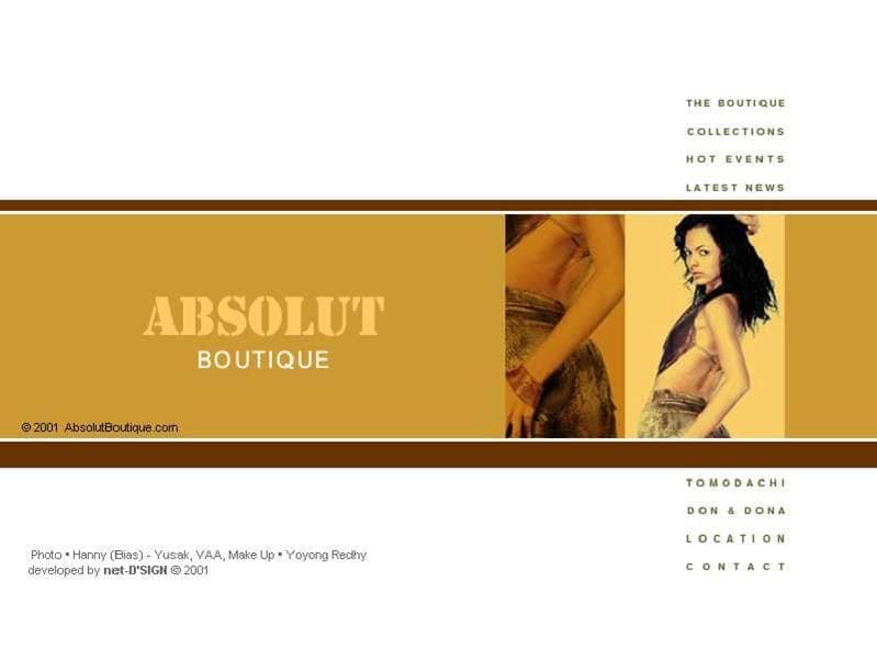 Absolut Boutique - Tomodachi — 1