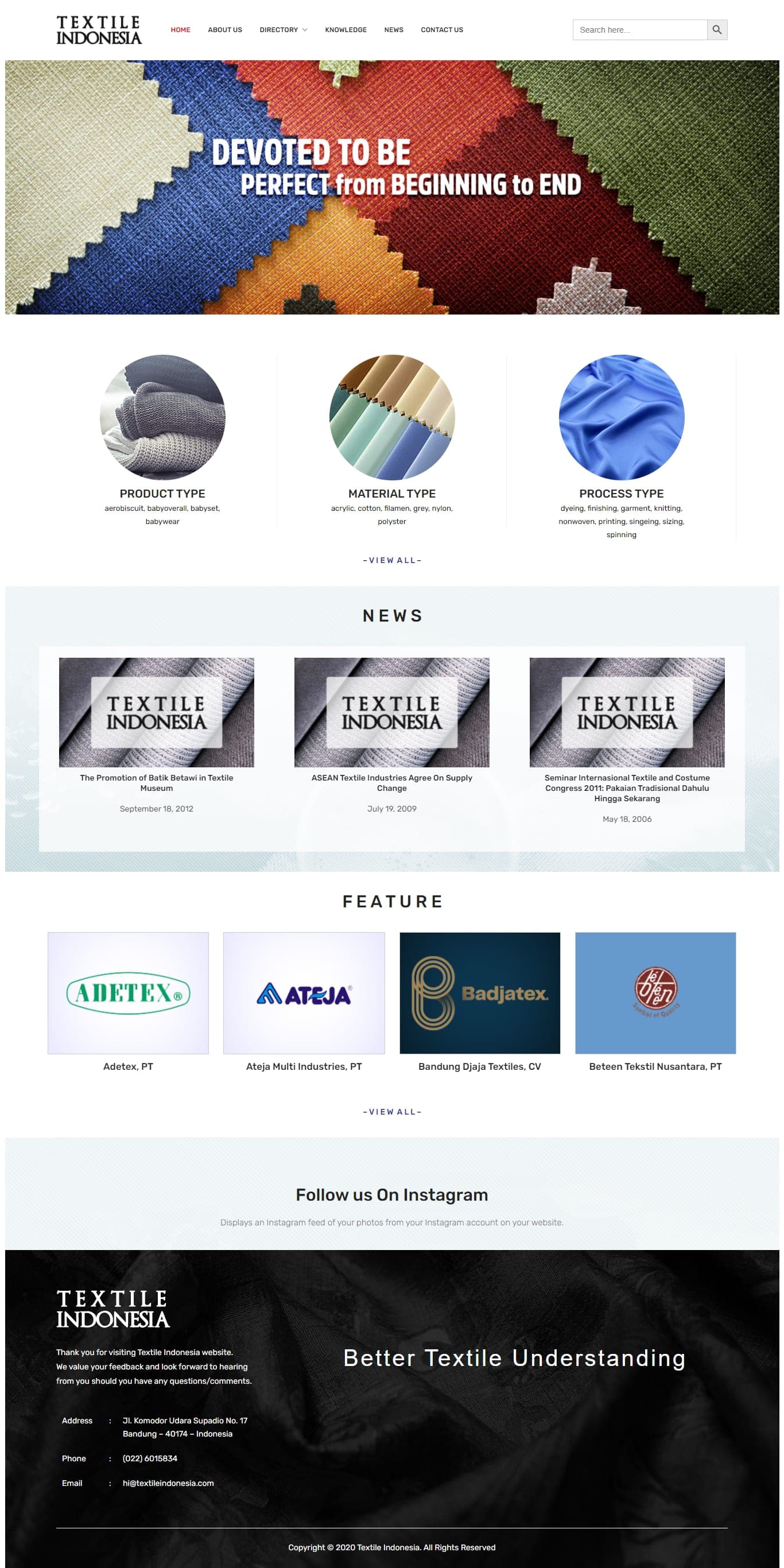 Textile Indonesia — 1