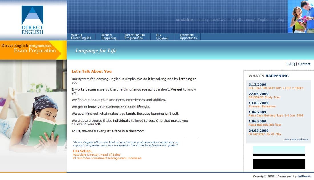Direct English Indonesia
