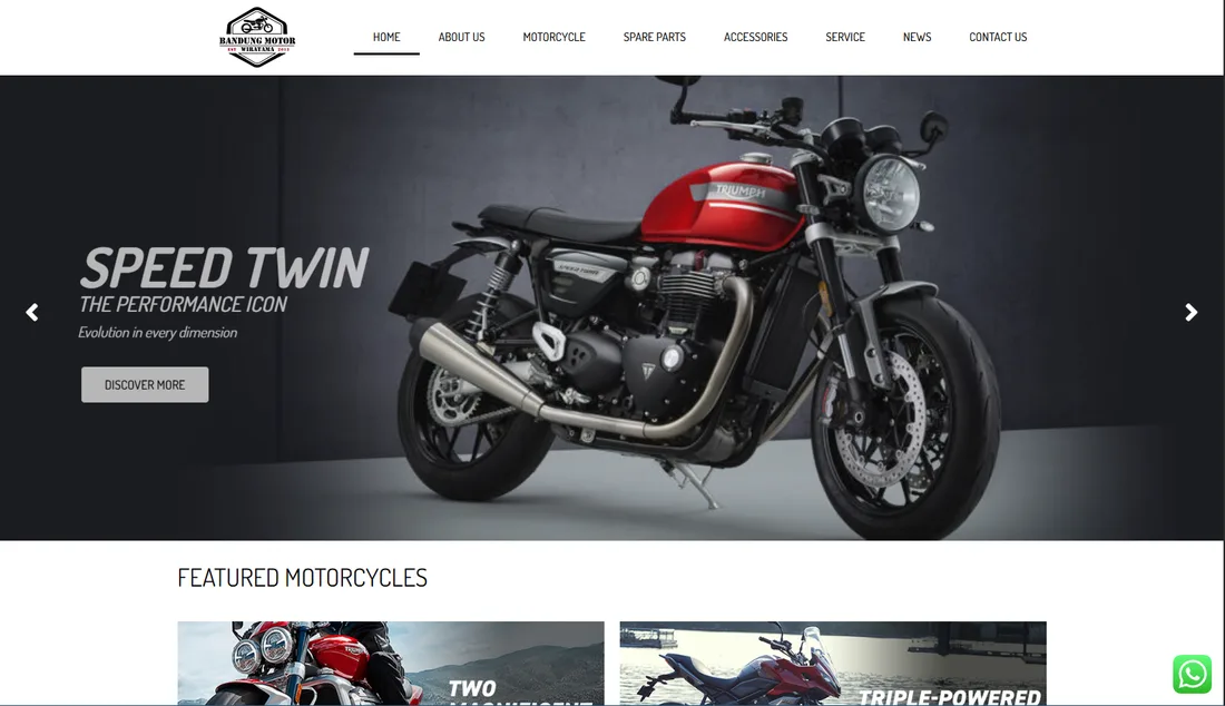 Contoh UI/UX & redesign karya NetDesain