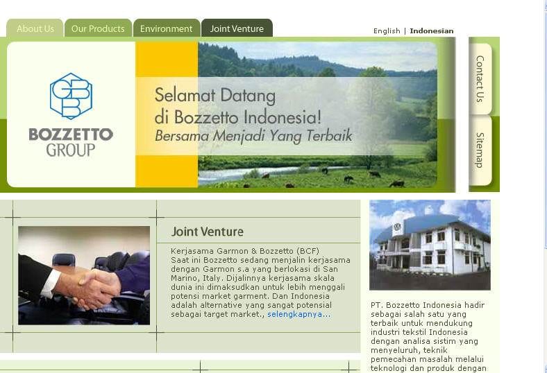 Bozzetto Indonesia, PT — 1