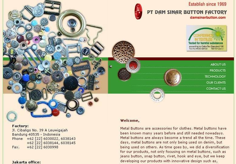 Dam Sinar Button — 1