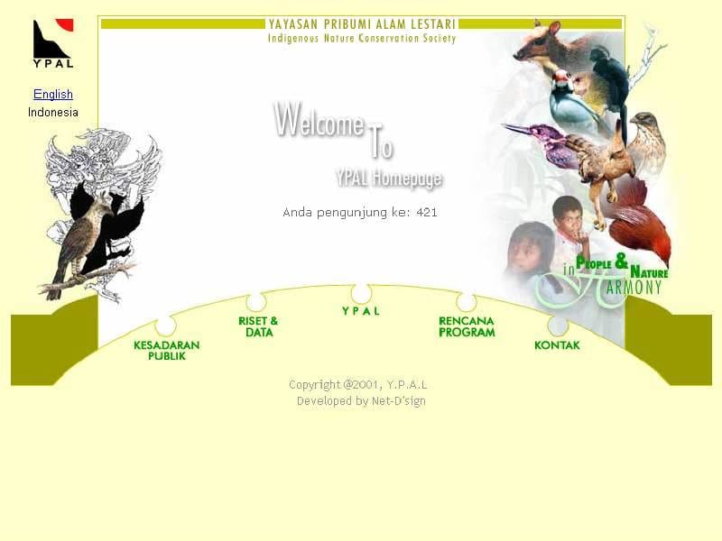Yayasan Pribumi Alam Lestari — 1