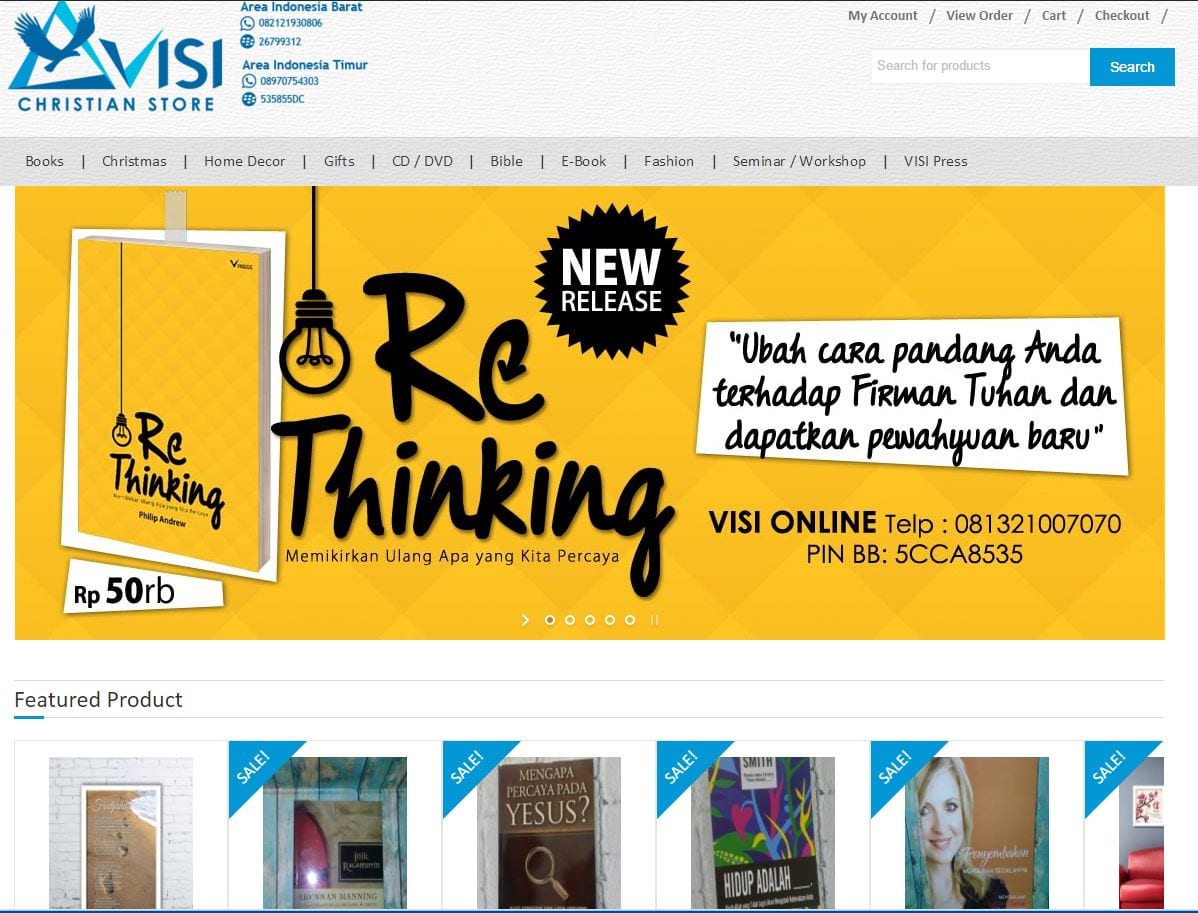 Visi Christian Store — 1