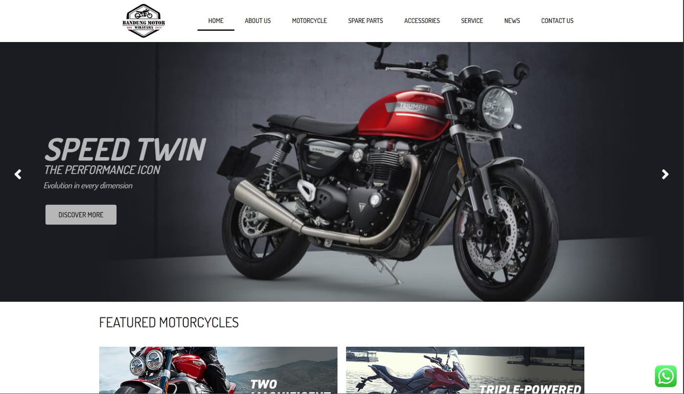 Triumph Bandung (Bandung Motor Wiratama) — 1