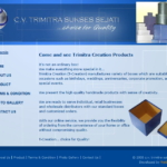 homepage Trimitra Creation