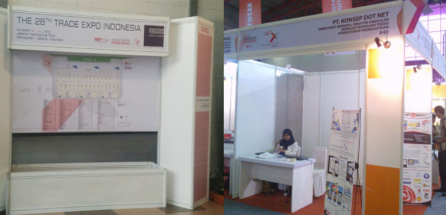 Pameran Trade Expo Indonesia 2013