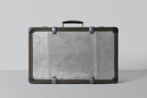 Free Travel Suitcase Mockup